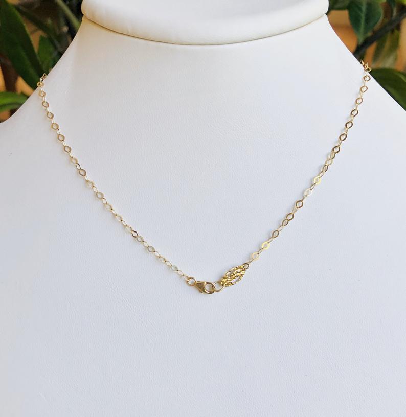 14K Two-Tone Italian Gold Necklace